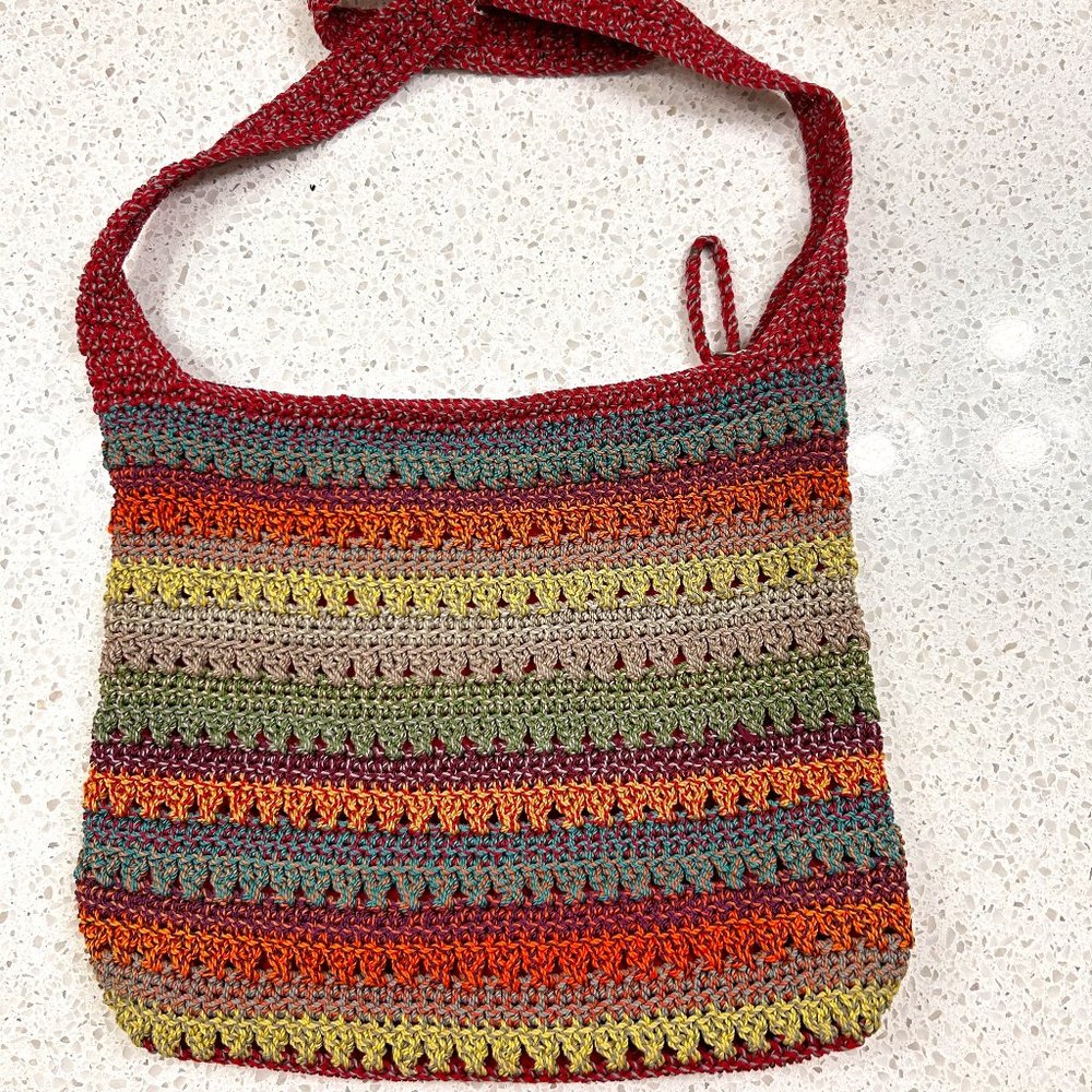 Vintage Sak Rainbow Hobo Handbag